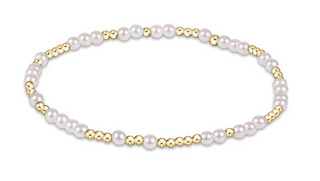 Hope Unwritten 3mm Pearl Bracelet