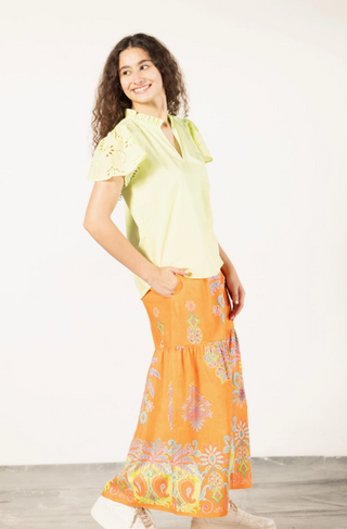 Ada Cotton Poplin Skirt