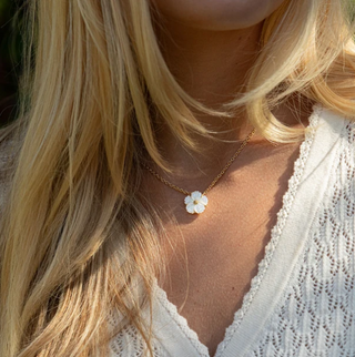 Mermaid Garden Petite Station Necklace, 16"