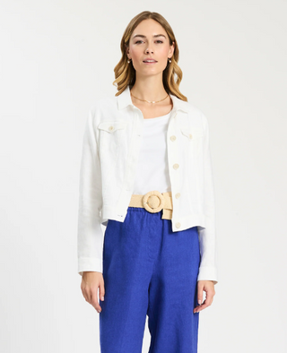 Corey Linen Jacket