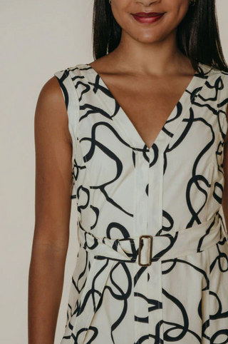 Market Wrap Midi Dress