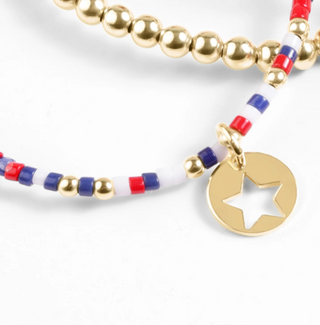 Hope Unwritten Firecracker Bracelet Gold Disc