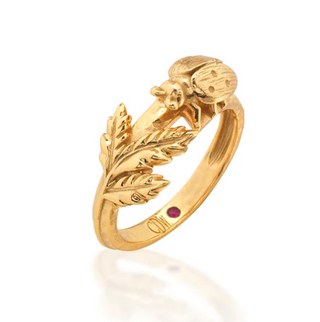 Meadow Walk Ladybug Ring