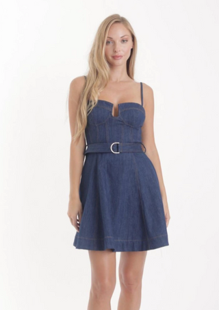Lola Denim Mini Dress
