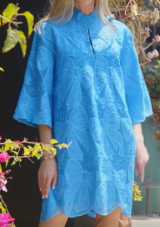 V-Neck Tunic Dress